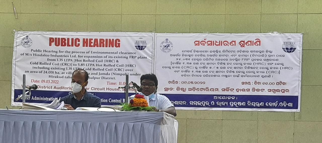 Public hearing for Hindalco' FRP expansion completed 1 India CSR