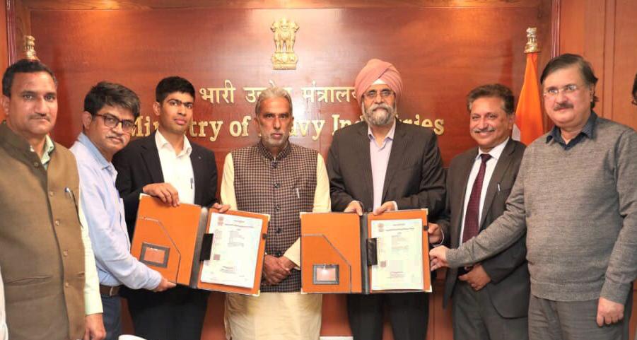 CSR: PFC inks Agreement to provide LED Street Lighting Systems for villages in Faridabad 1 India CSR