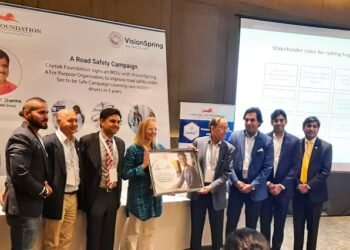 CSR: Chetak Foundation signs an MoU with VisionSpring enhance safety on Indian Roads