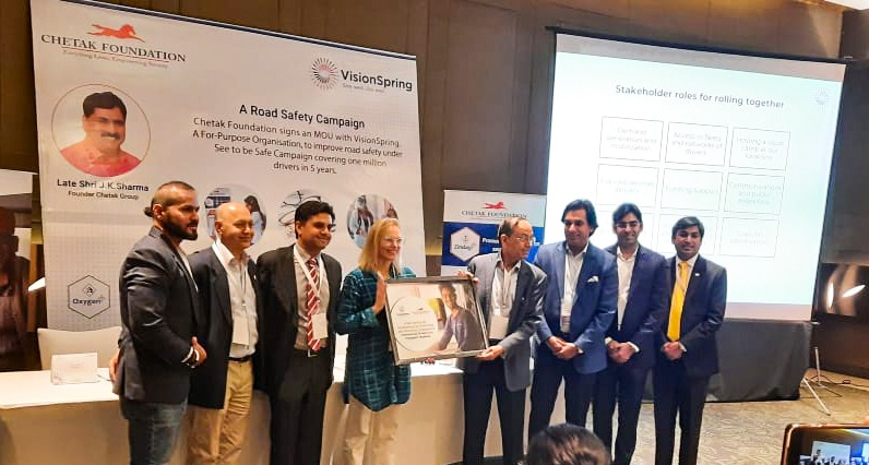 CSR: Chetak Foundation signs an MoU with VisionSpring enhance safety on Indian Roads 1 India CSR