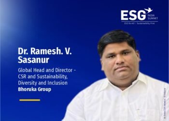 India ESG Summit Speaker Dr. Ramesh V. Sasanur. Image: India CSR