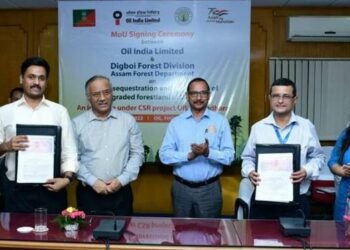 CSR: Oil India plans reforestation in 100 hectare of degraded forest area in Digboi