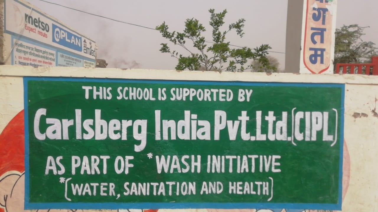 CSR: Carlsberg India empowers Rajasthan school with water and hygienic facilities 1 India CSR