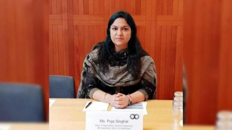 IAS Pooja Singhal Jharkhand Mining Secretary