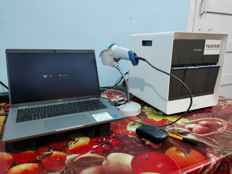 Photo: Fujifilm India donates TB Detection Machines to District TB Officers in Anguri, Kutch and Wayanad