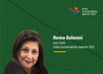 Roma Balwani at India Sustainability Awards