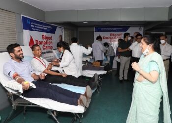 5500 employees of JK Organization registered for the humanitarian cause