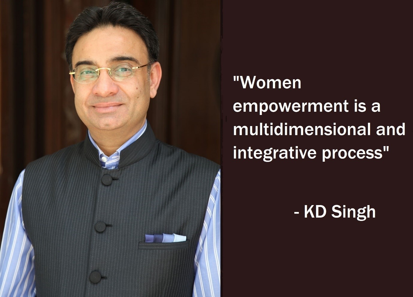 KD Singh Deciphers Women Empowerment In Indian Context 1 India CSR