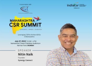 Nitin J Naik, Founder, Synergy Connect Data Innovations to be a speaker at Mumbai CSR Summit
