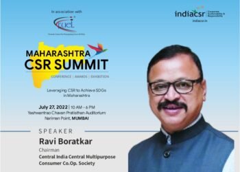 Ravi Boratkar to be a Special Guest at Maharashtra CSR Summit in Mumbai on 27 July