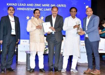 CSR: Hindustan Zinc’s Kayad Mine bagged 5- Star Rating Award at 6th NCMM Award