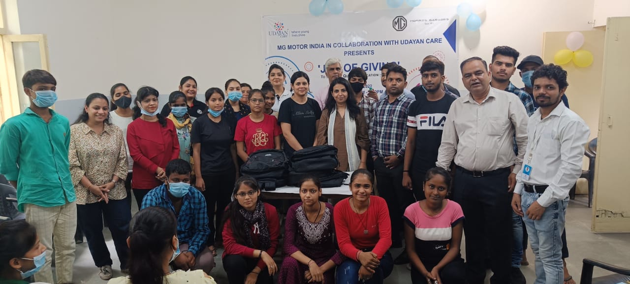India CSR - MG Motor India to support quality education with Udayan Care