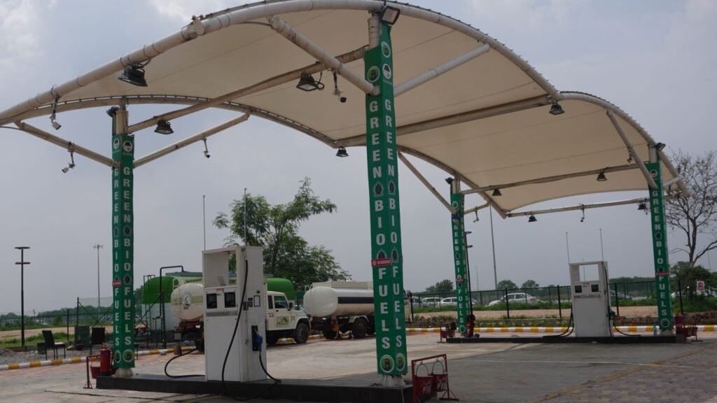 Sustainability: EV Charging and Bio-Diesel Filling Stations at Hyderabad Airport 2 India CSR