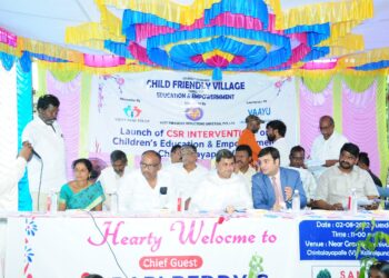 CSR: Chintalayapalle on track to become a Child Friendly Village