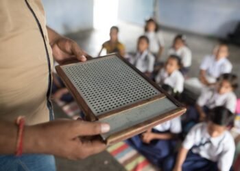 CSR: Education enabling environment for children with visual impairment