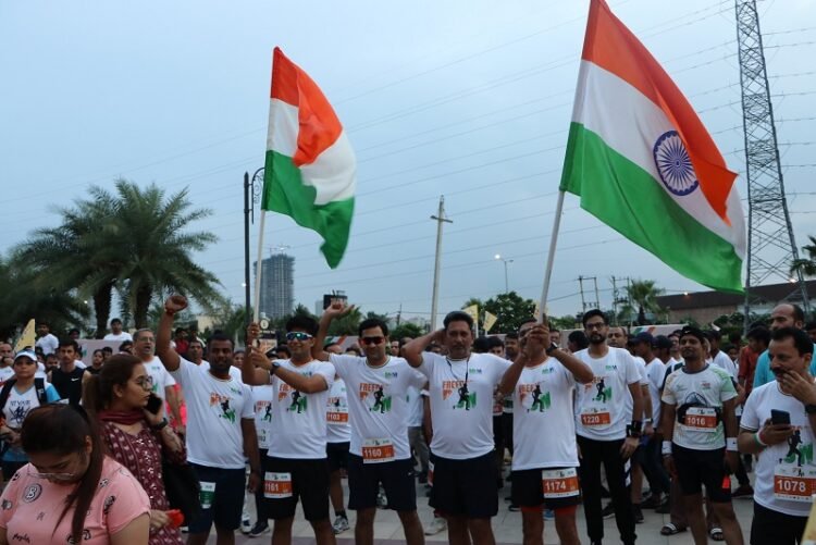 M3M India organizes ‘Freedom Run’ to celebrate 75 years of Independence. Image: India CSR