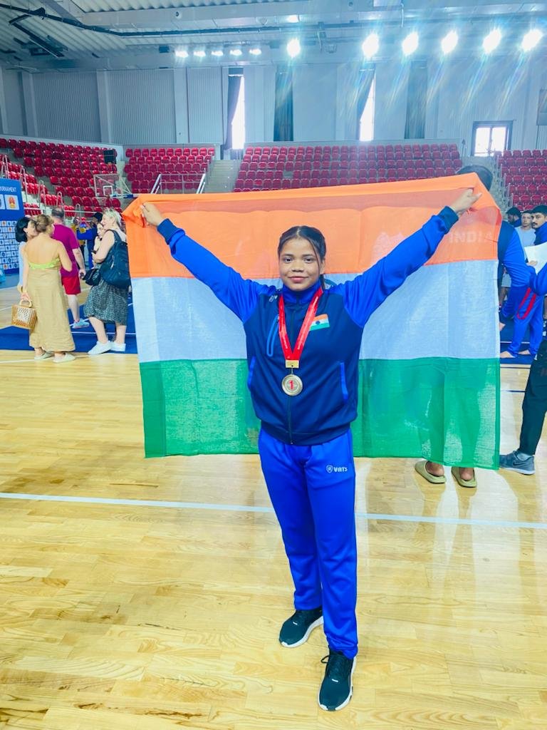 CSR: M3M Foundation Lakshya Scholarship for Priyanka Kewat. Photo: India CSR