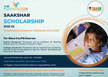 Scholarship programme aims to harness and nourish the capabilities that lie within the children experiencing financial barriers to education