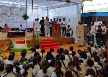 Union Minister Rao Inderjit Singh inaugurates upgraded Govt. school in Sarmathala village