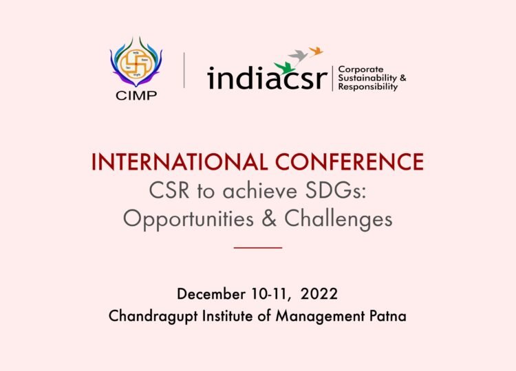 International Conference on CSR to achieve SDGs