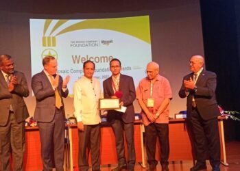 Agriculture Scientists were honored for research and innovation in plant nutrition