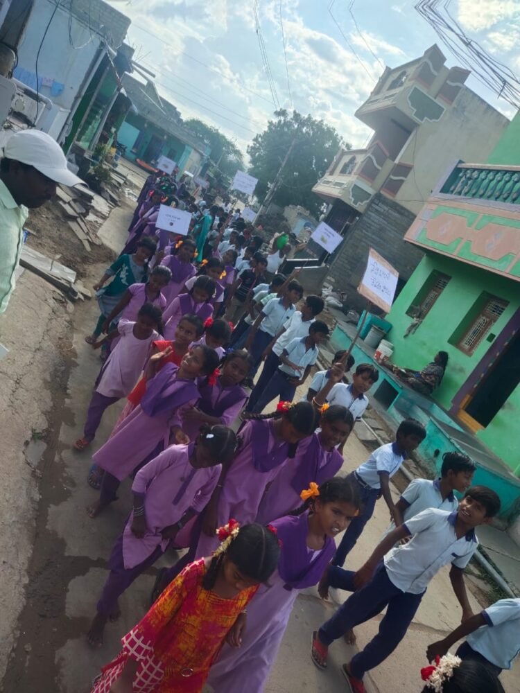 Rally to create Awareness about Right to Education. Photo: India CSR