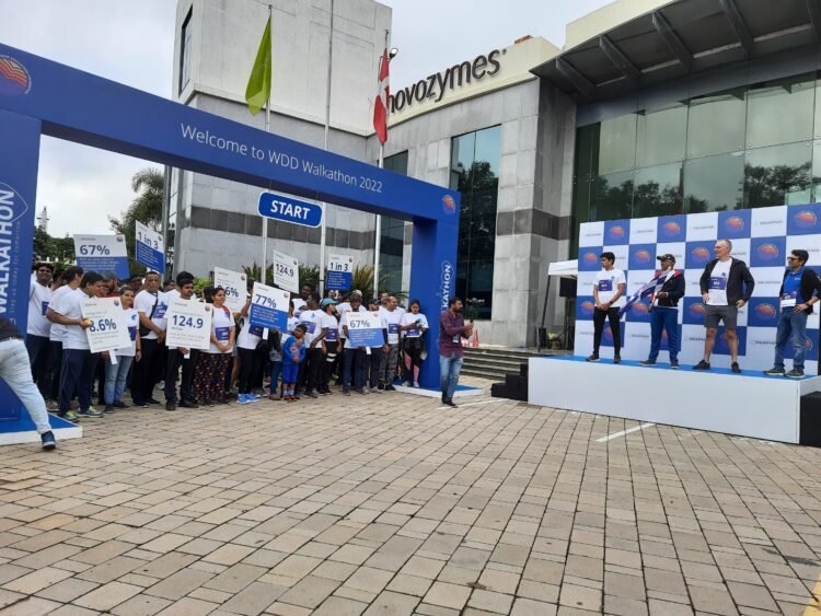 Picture: A 5K walkathon organized by Novo Nordisk Education Foundation (NNEF) to mark World Diabetes Day 2022 and create awareness on integrated diabetes management