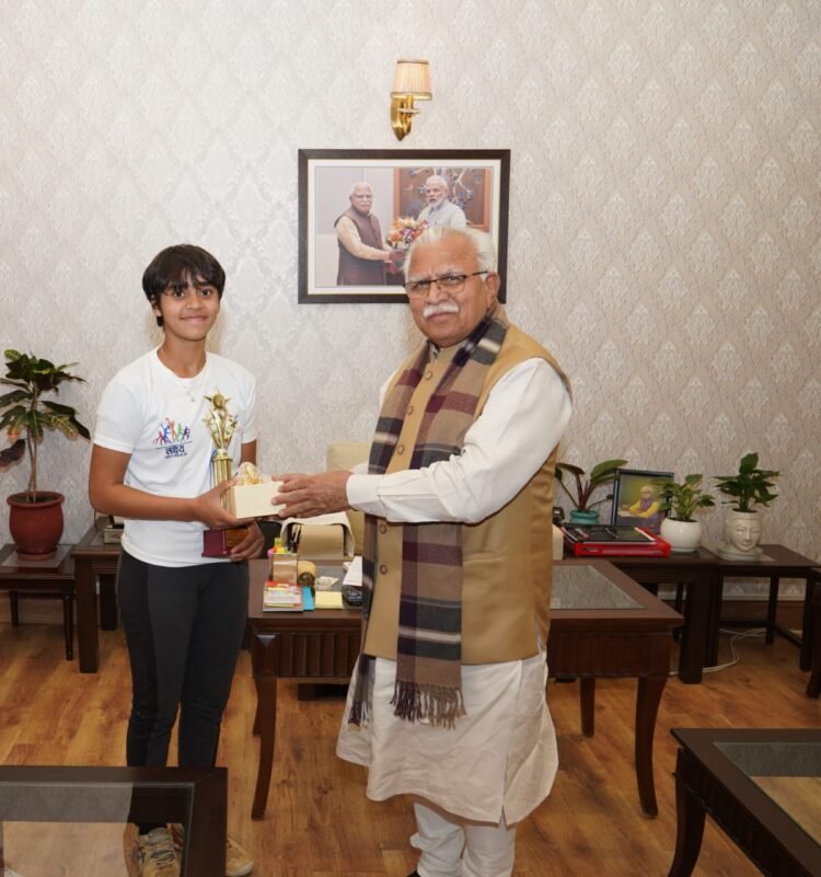 CSR: M3M Foundation Lakshya Scholar Khushi Gaur Wins State Level SGFI Championship