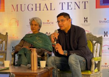 Book on Hygiene and Wellness Released by Amitabh Kant at Jaipur Literature Festival I Photo: India CSR