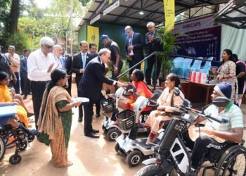 Free assistive devices to 300 people with special needs in Bengaluru