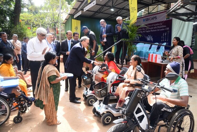 Free assistive devices to 300 people with special needs in Bengaluru