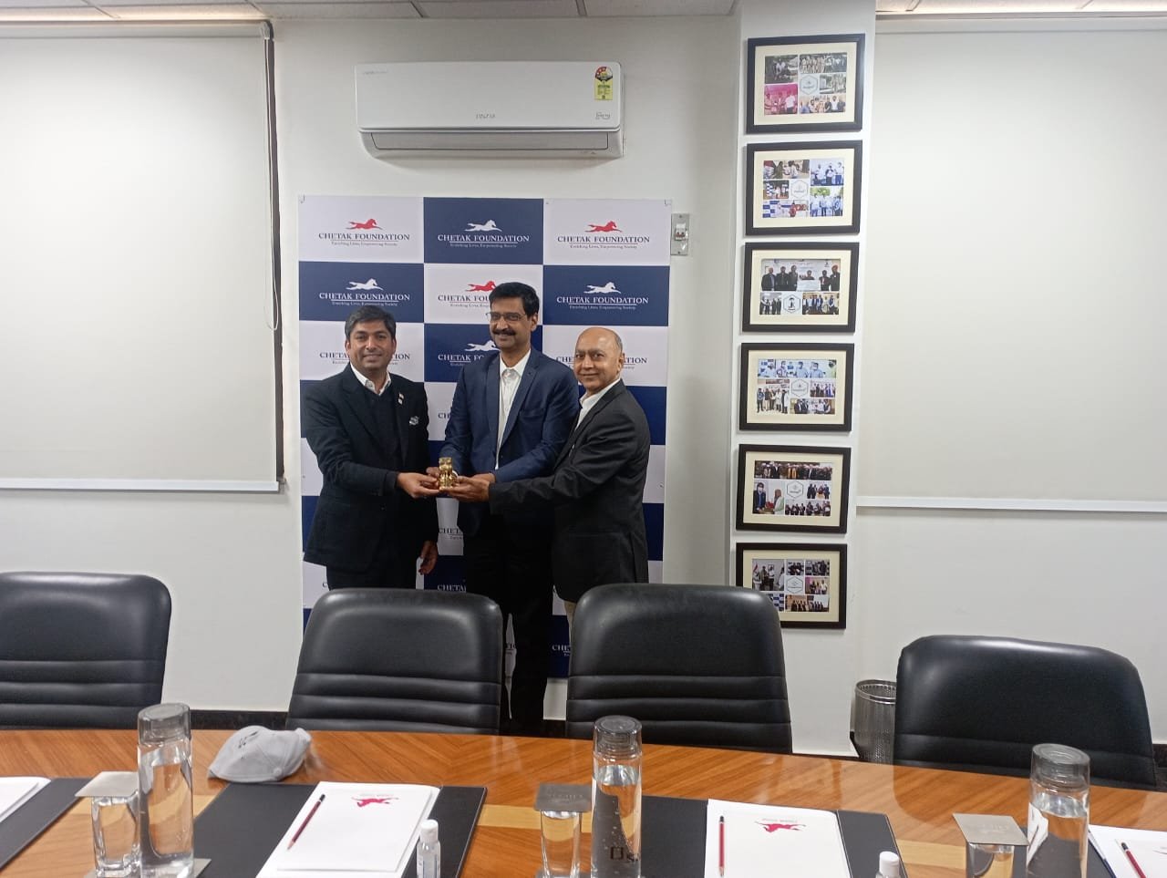 Chetak And GMR S CSR Arms Collaborate For Health Road Safety And Skill Development India CSR