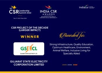 GSECL Honored with India CSR Project of the Decade (Large Impact) Award