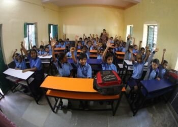 CSR: Recycled plastic used to create bench-desk sets for schools in need of infrastructure