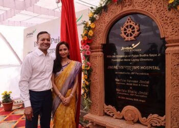 Naveen Jindal and Shallu Jindal to build 100 Bedded Hospital in Odisha - India CSR