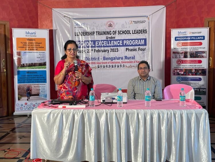 CSR: Bharti Foundation Trains Teachers and Principals in Bengaluru, Karnataka