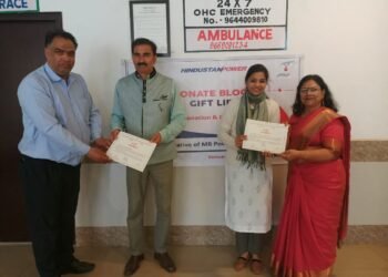 MB Power’s CSR wing organized a blood donation camp in districts of Madhya Pradesh