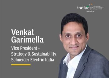 Venkat Garimella, Schneider Electric India at India CSR