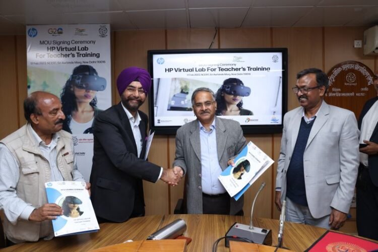 HP India and NCERT sign MOU to establish HP VR Lab for Teachers Training and R&D