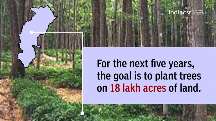 Chhattisgarh to grow 15 Crore trees in 5 years under the nation's first ...