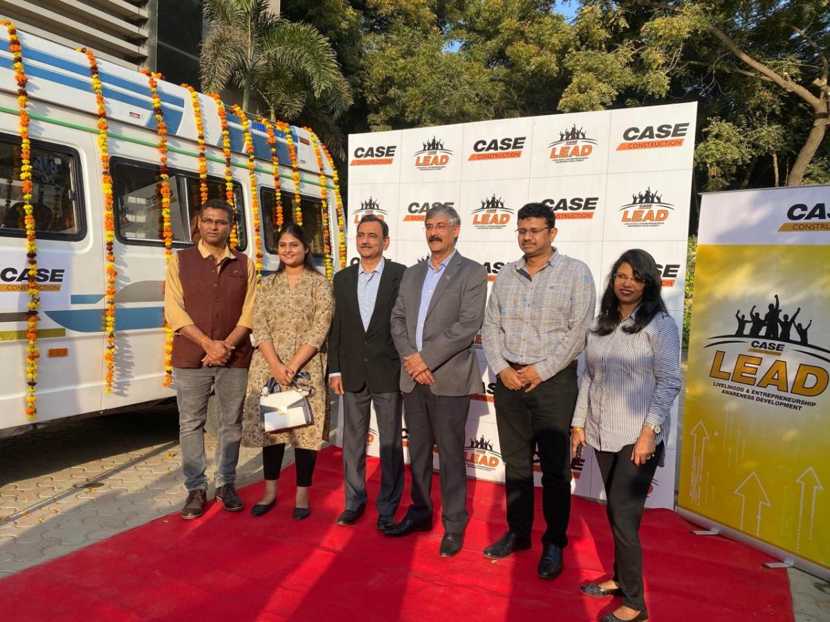 CASE Team flagging off the LEAD project
