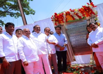K. T. Rama Rao, announced that 50 lakes in Hyderabad
