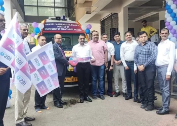 CSR: PMC gets 'Basic Life Support' ambulance from SBI