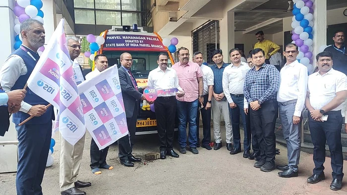 CSR: PMC gets 'Basic Life Support' ambulance from SBI