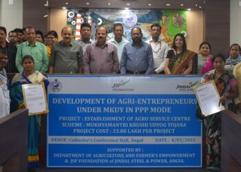 CSR: JSP Foundation and Department of Agriculture Partner for Agro-Service Centers in PPP Mode