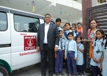 School Van donated by ONGC