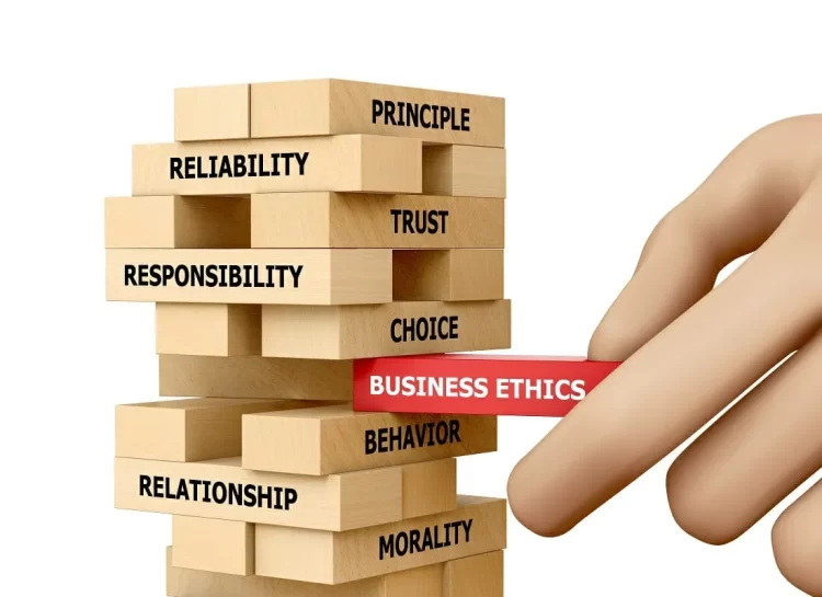 A Business Ethics Code includes guidelines and standards that cover different aspects of business conduct