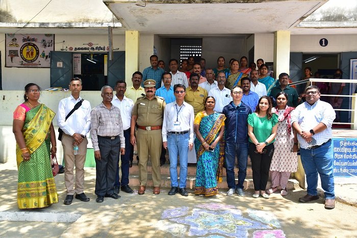 CSR: Delta Electronics India Funds Girls' Toilet Facility in Tamil Nadu School