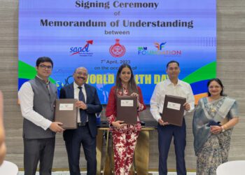 CSR: M3M Foundation supports 15000 in Nuh on World Health Day