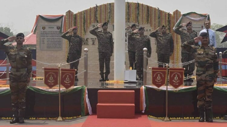 CSR: Naveen Jindal Led Flag Foundation installs Monumental Flag at Guwahati Military Station 1 India CSR